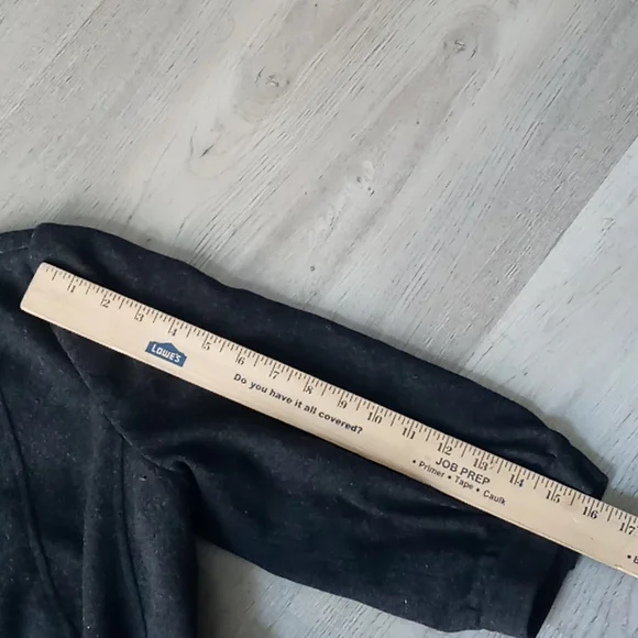 Banana Republic grey short puffy sleeve Blazer size 14 - Picture 5 of 11